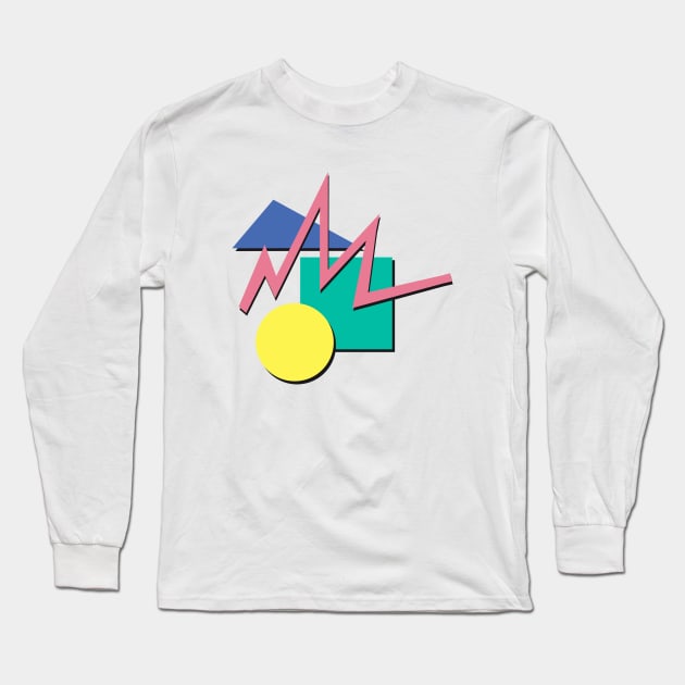 MEMPHIS #2 Long Sleeve T-Shirt by RickTurner